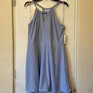 Candie’s fit And Flare Light Blue, Large. Unworn.